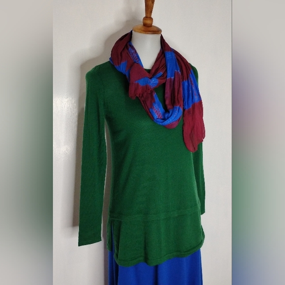 J. JILL LONG MERINO WOOL SWEATER - Picture 1 of 7